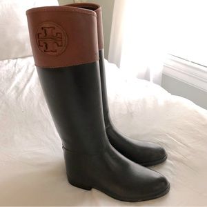 Tory Burch Riding Rain Boots